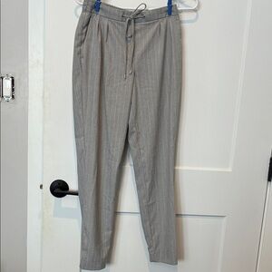 Dynamite Light Gray Pinstripe Pants.    B10